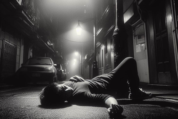 A body on the street